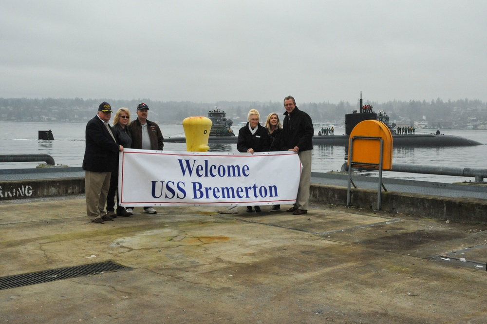 USS Bremerton returns for namesake visit