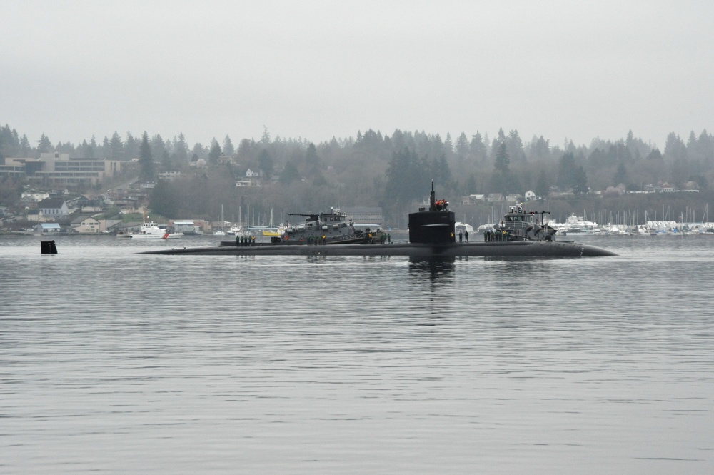 USS Bremerton returns for namesake visit