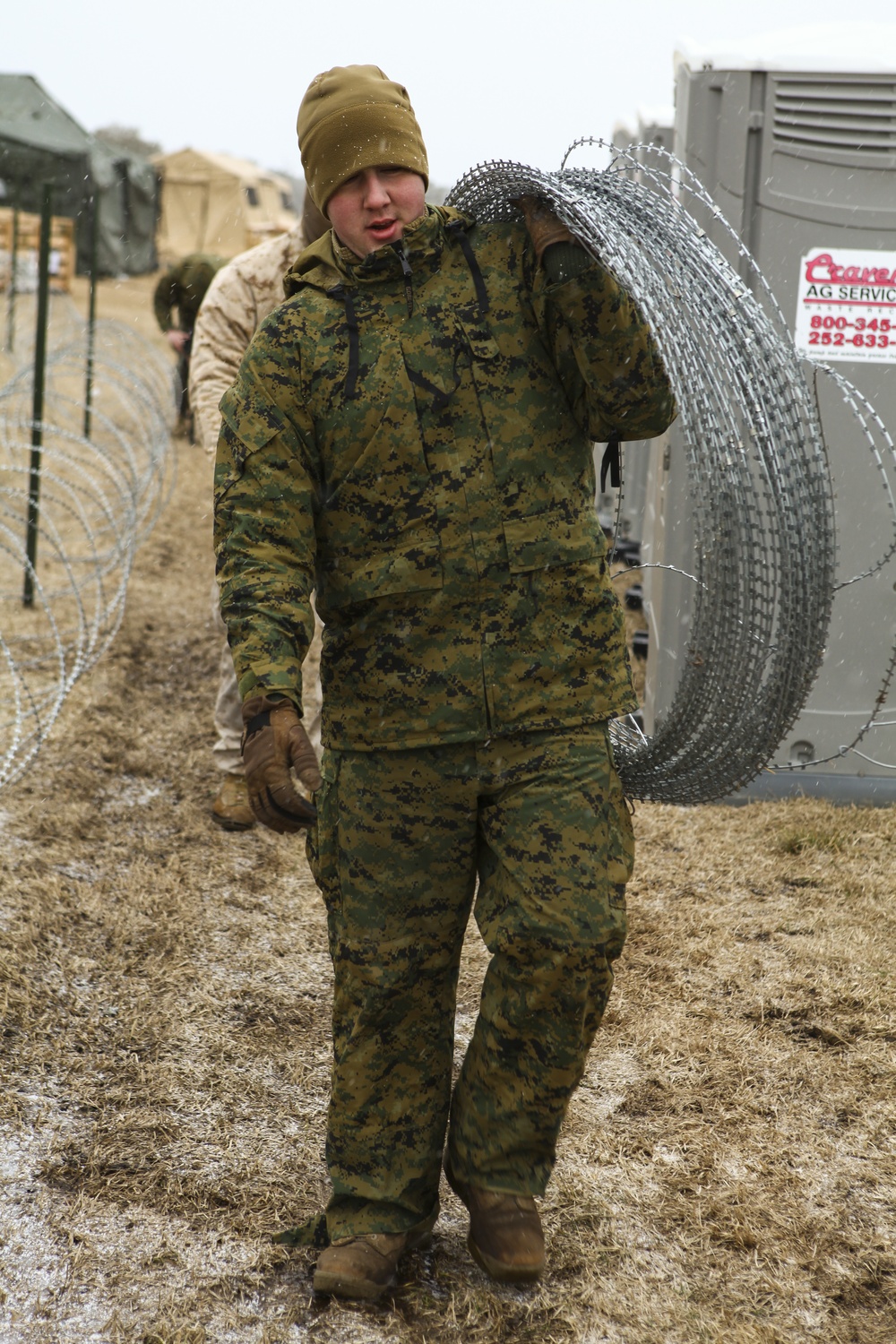 MWSS-274 Air Base Ground Defense Field Exercise