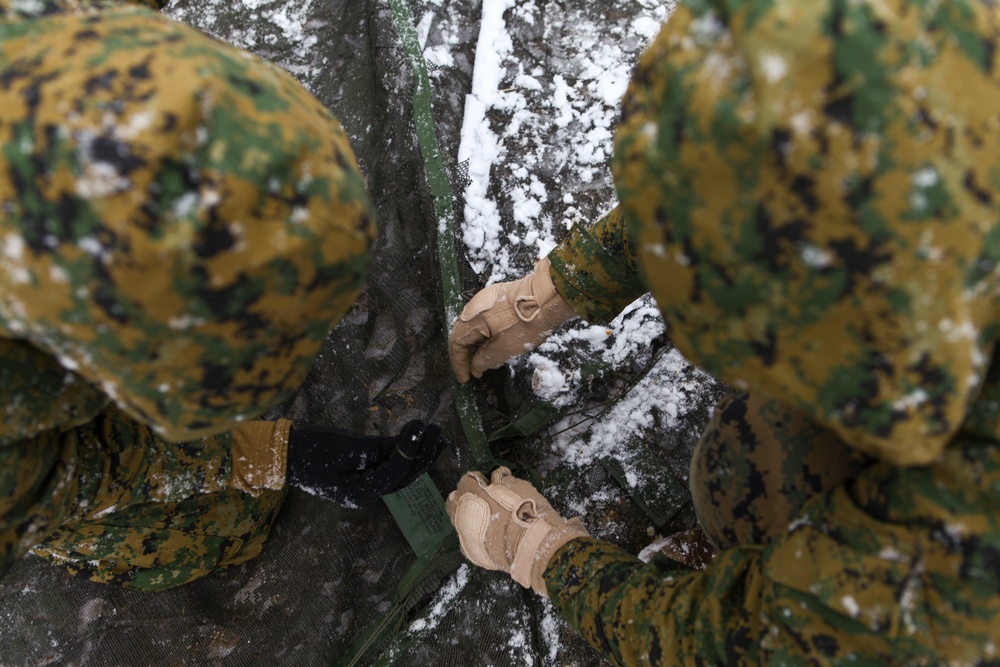 MWSS-274 Air Base Ground Defense Field Exercise