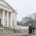 Golden State Warriors visit Pentagon, Arlington Cemetery