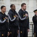 Golden State Warriors visit Pentagon, Arlington Cemetery