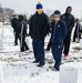 Golden State Warriors visit Pentagon, Arlington Cemetery