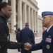 Golden State Warriors visit Pentagon, Arlington Cemetery