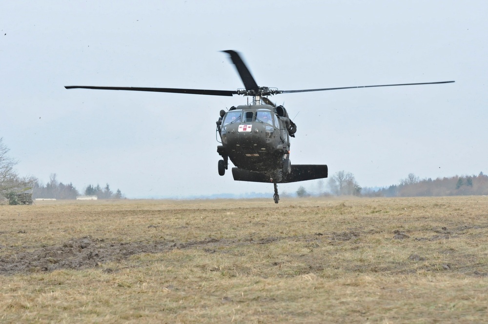 Scalpel medics casualty evacuation training