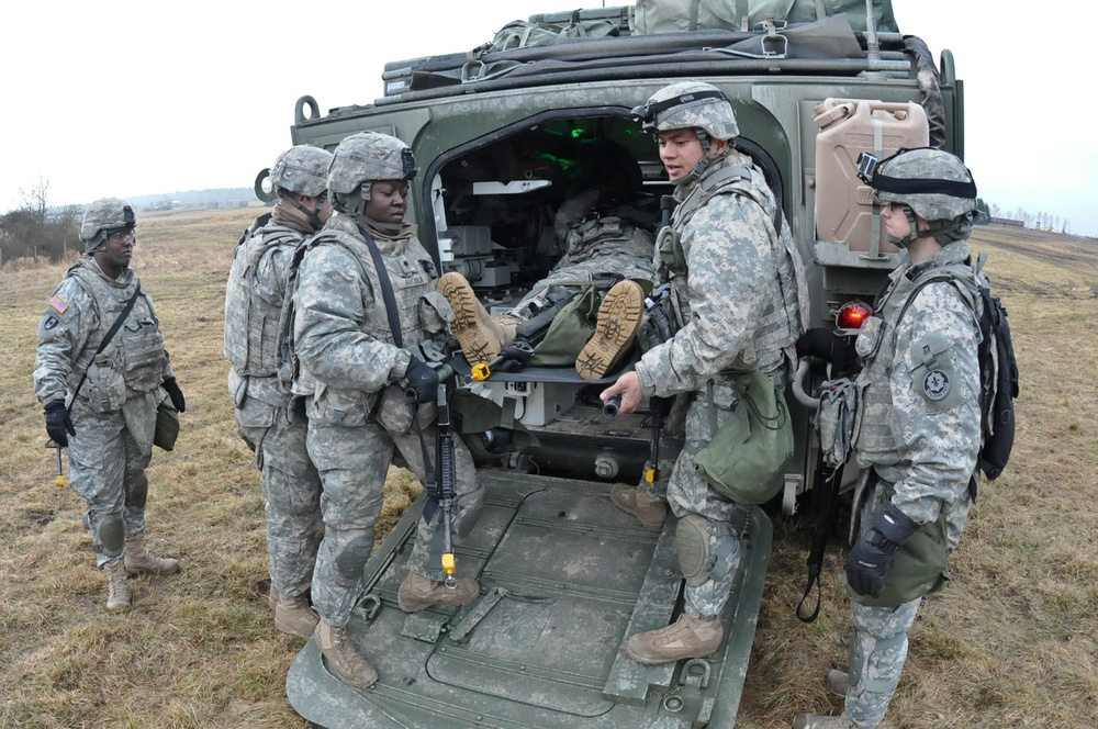 Scalpel medics casualty evacuation training