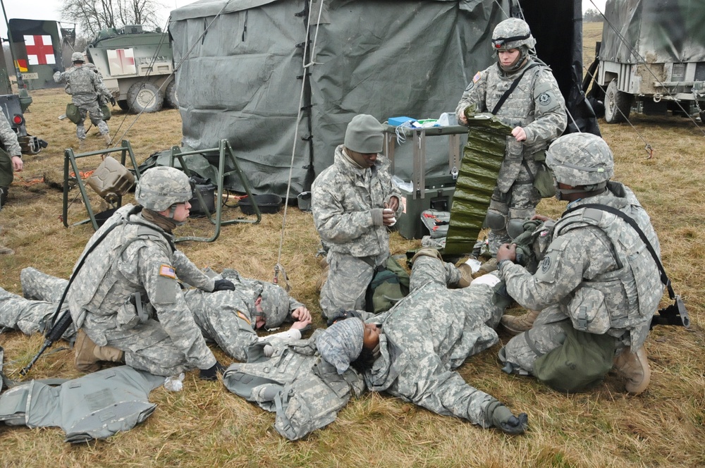 Scalpel medics casualty evacuation training
