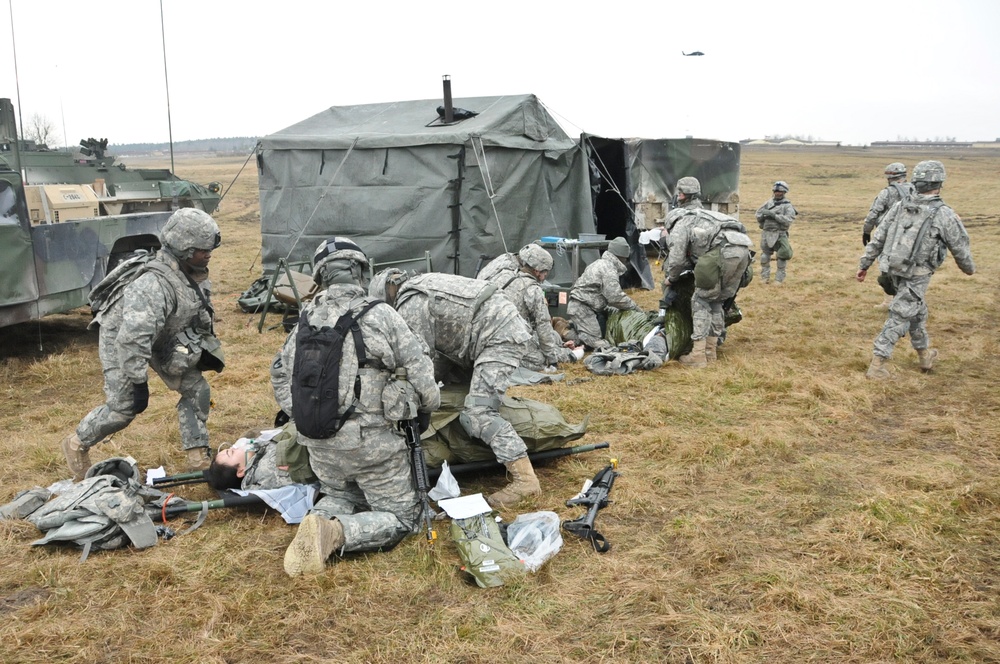 Scalpel medics casualty evacuation training