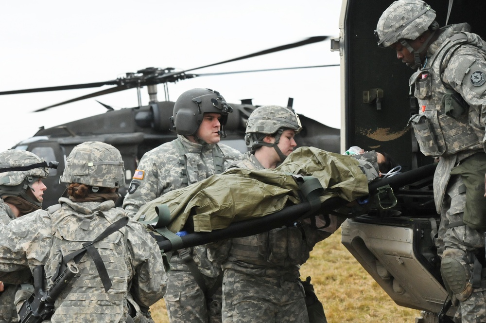 Scalpel Medics casualty evacuation training