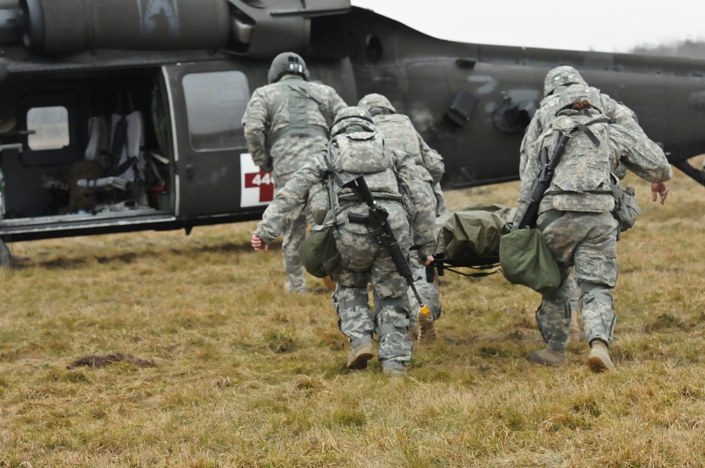Scalpel Medics casualty evacuation training
