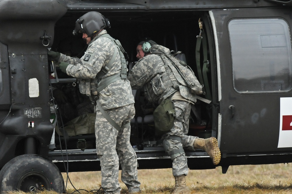 Scalpel Medics casualty evacuation training
