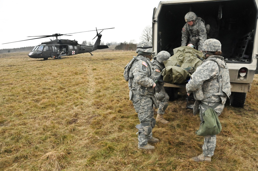 Scalpel Medics casualty evacuation training
