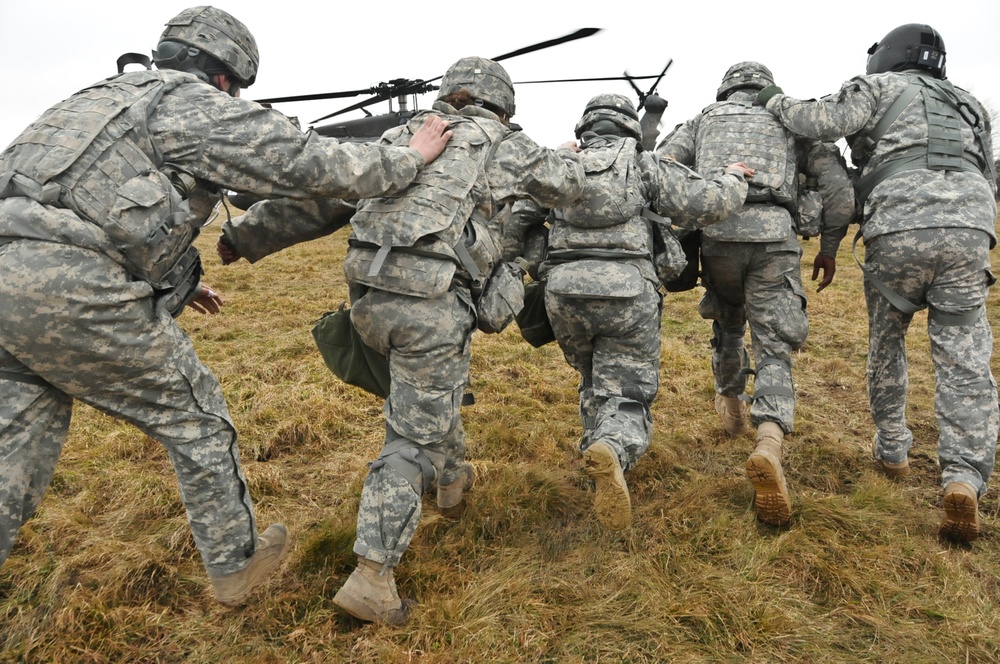 Scalpel Medics casualty evacuation training