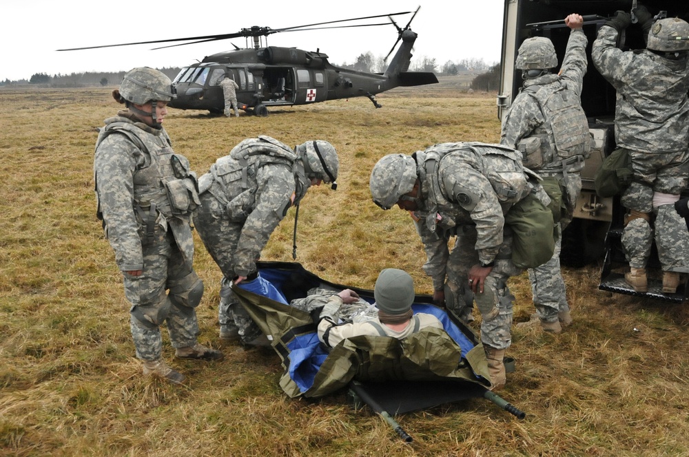 Scalpel Medics casualty evacuation training