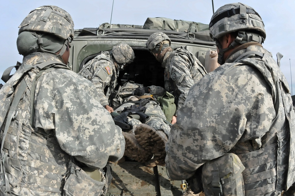 Scalpel Medics casualty evacuation training
