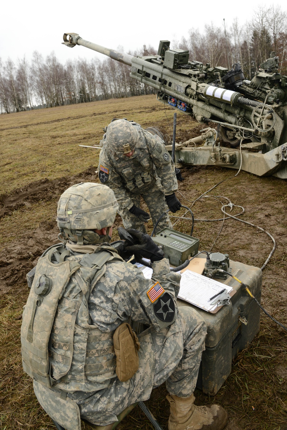 Archer Battery, 2nd Cavalry Regiment live-fire