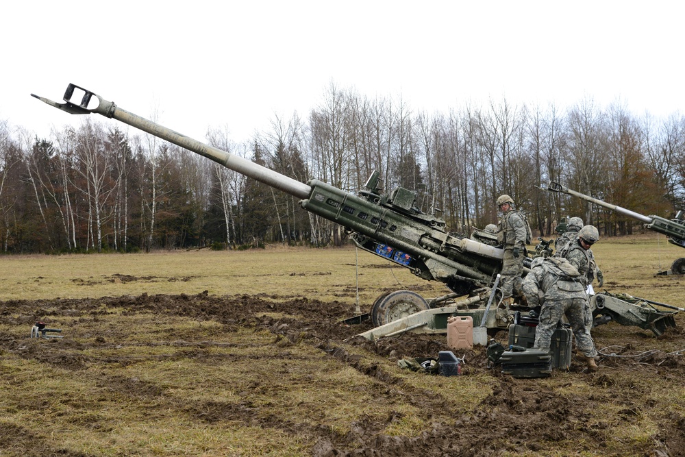 Archer Battery, 2nd Cavalry Regiment live-fire