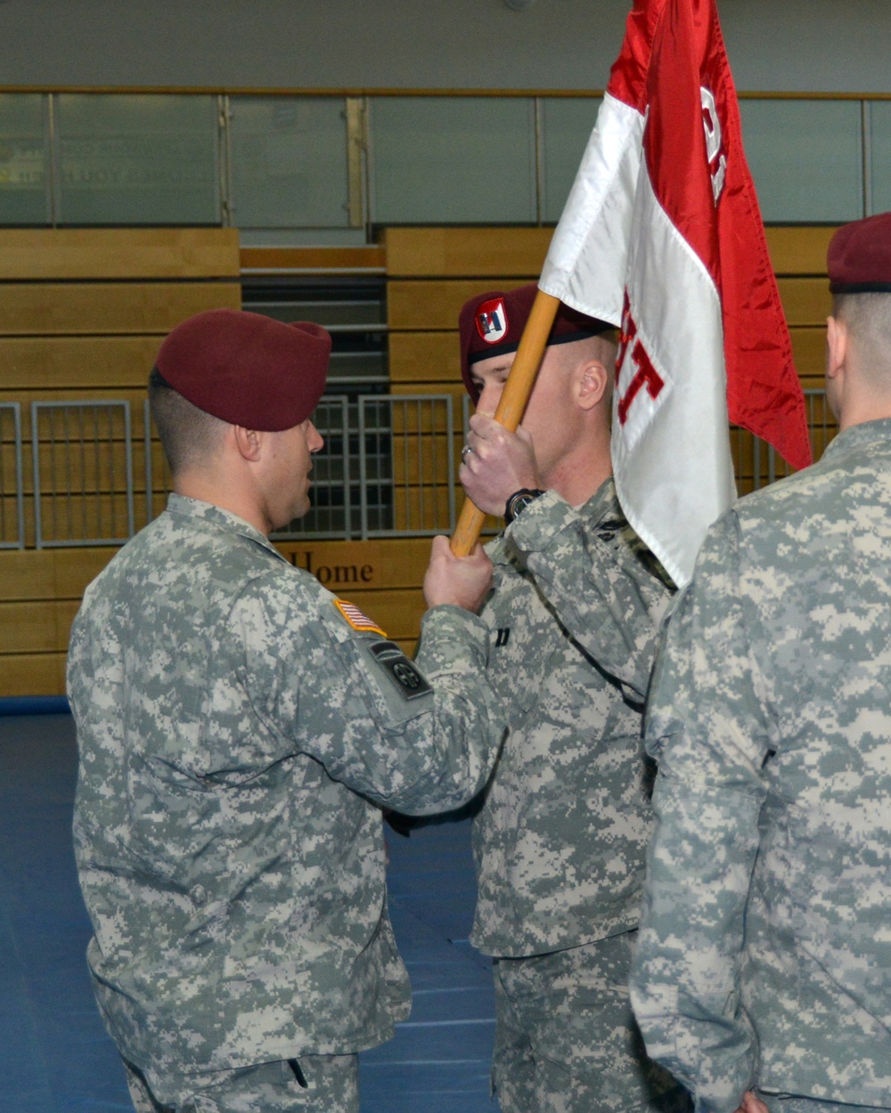 H Troop,1-91 Cavalry change of command ceremony