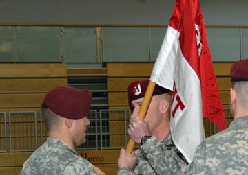 H Troop,1-91 Cavalry change of command ceremony
