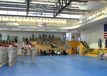 H Troop,1-91 CAV change of command ceremony