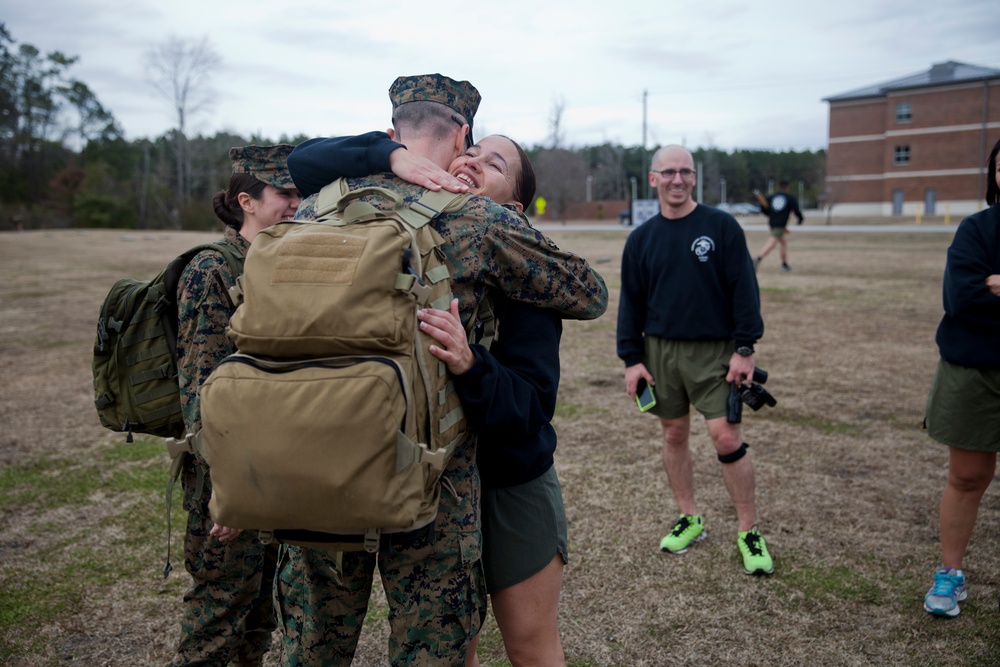 First Sergeant Trower's Last PT Session with PAS