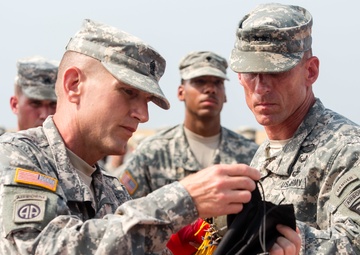 101st Airborne Division cases colors, heads home after successful mission in Liberia