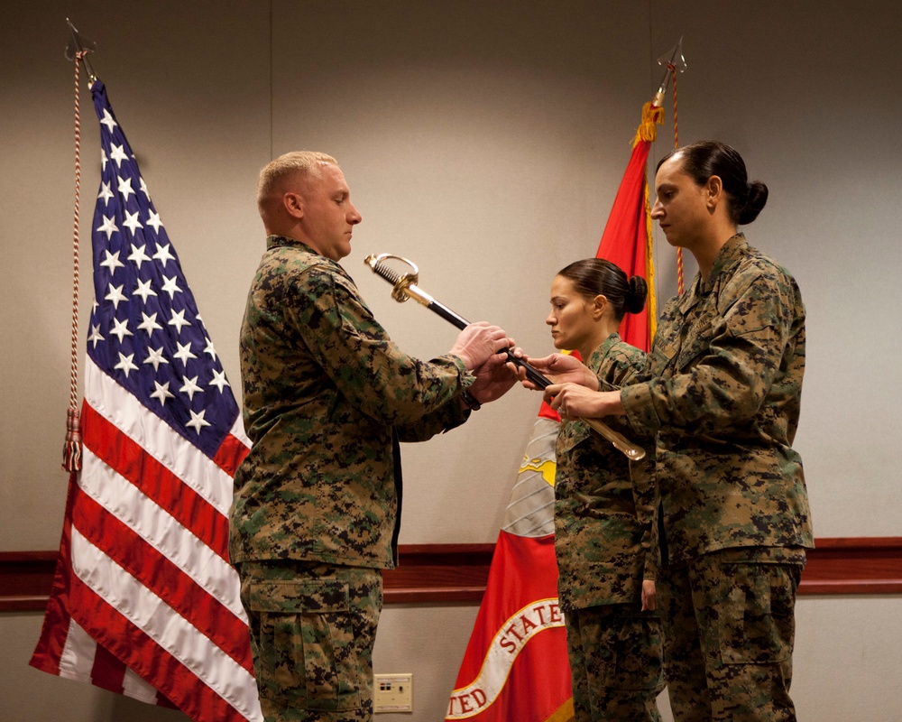 H&amp;S Co. post and relief ceremony