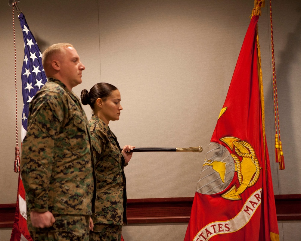 H&amp;S Co. post and relief ceremony