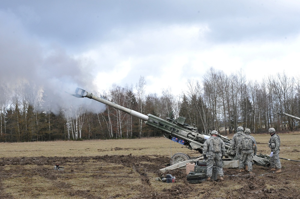 FA Squadron, 2CR M777 live fire