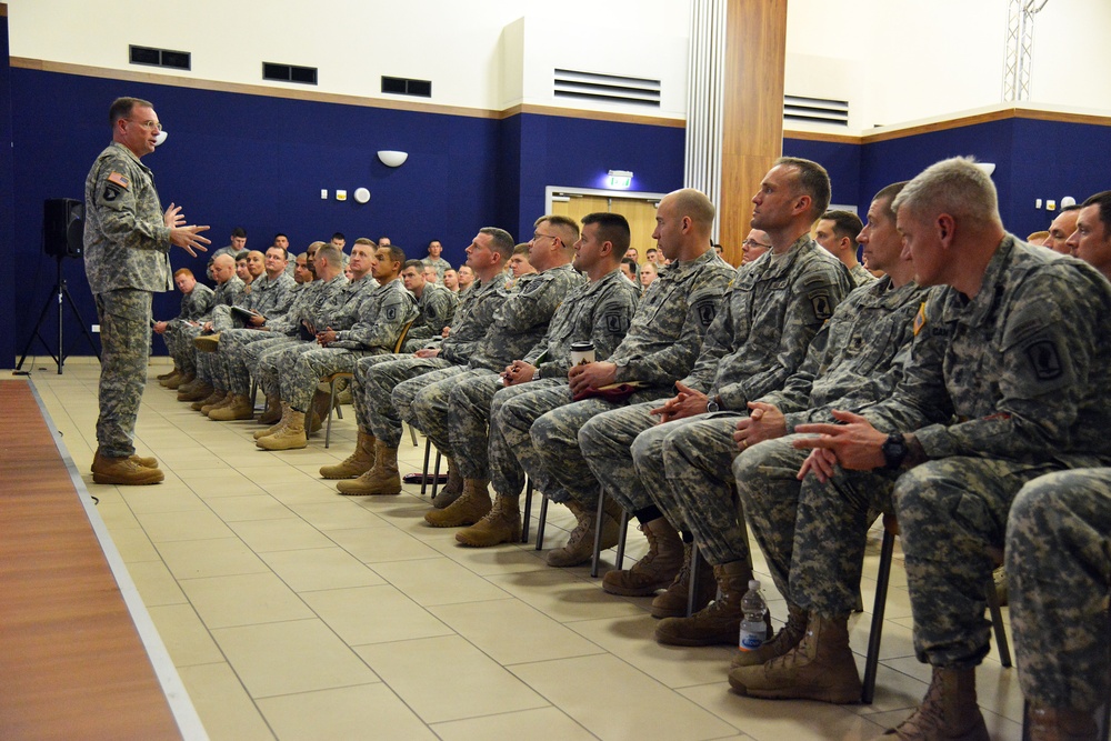 USAREUR commander visits with Sky Soldiers in Vicenza, Italy