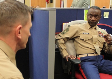Marine Corps Recruiting Commanding General visits Alamo City, San Antonio Marines