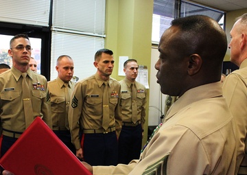 Marine Corps Recruiting Commanding General visits Alamo City, San Antonio Marines