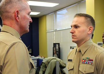 Marine Corps Recruiting Commanding General visits Alamo City, San Antonio Marines