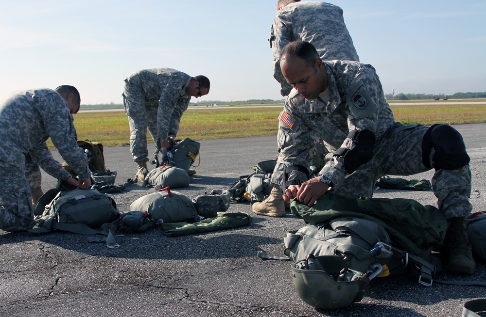 SOCSOUTH paratroopers conduct airborne operation, maintain readiness