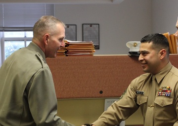 Marine Corps Recruiting Commanding General visits Alamo City, San Antonio Marines