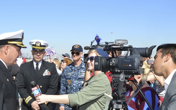 USS Makin Island returns to home port