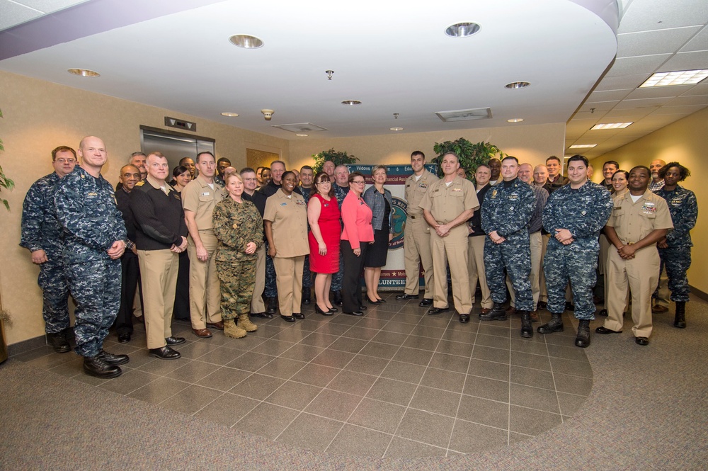 Navy Marine Corps Relief Society 2015 kickoff