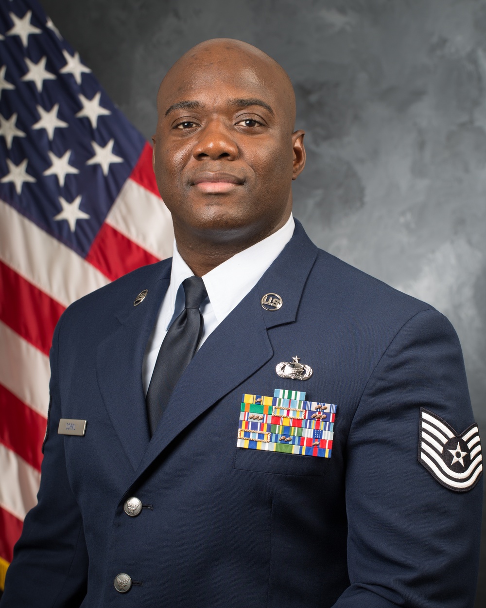 Official portrait, Technical Sgt. Thony Dorvil of Joint Base Anacostia-Bolling's Air Force Element