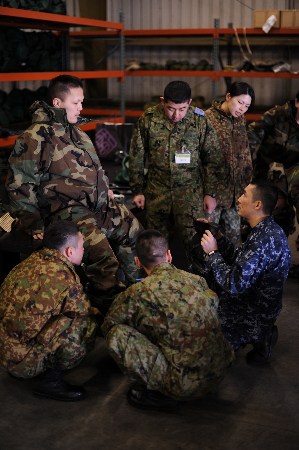 NAF Misawa &amp; JGSDF soldiers break through language barriers