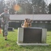 Soldier says goodbye to military working dog