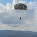 Paratroopers jump in Northern Kosovo