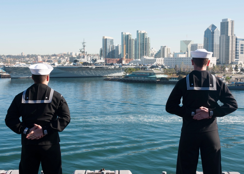 USS Makin Island returns to home port