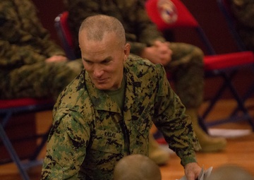 Sergeant Maj. Kasal becomes top enlisted leader for I MEF