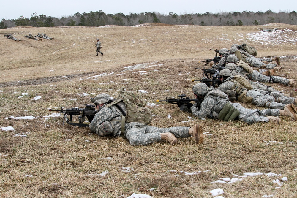 Red Falcons train in Virginian snow for Global Response Force Mission