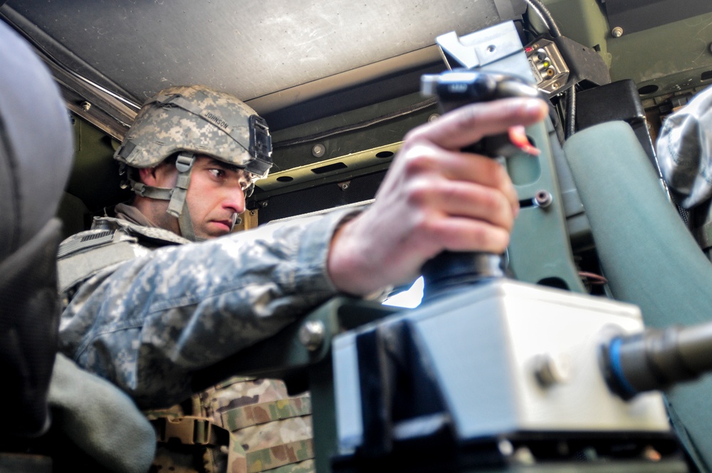 Red Falcons train in Virginian snow for Global Response Force Mission