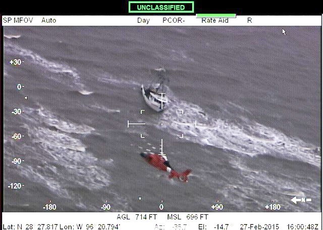 Coast Guard rescues fishermen in consecutive cases in Matagorda Bay, Texas