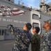 JGSDF chief of staff for operations tours USS America
