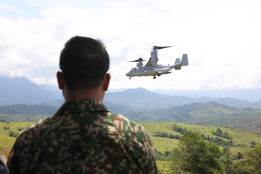 US Marines demonstrate capabilities to Malaysian Armed Forces