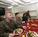USS Anchorage serves birthday meals to Marines, Sailors