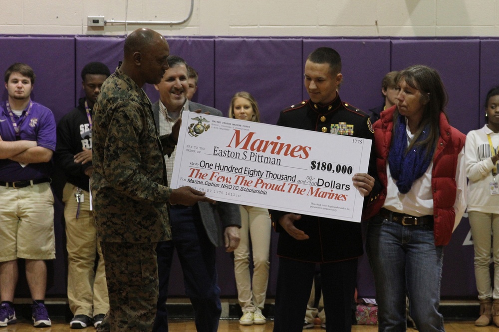 DVIDS Images Franklinton High School senior receives NROTC